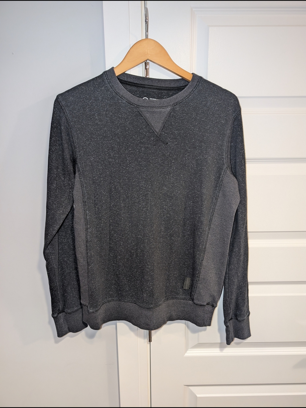 Men's Charcoal Crewneck Sweatshirt - Casual Everyday Sweater